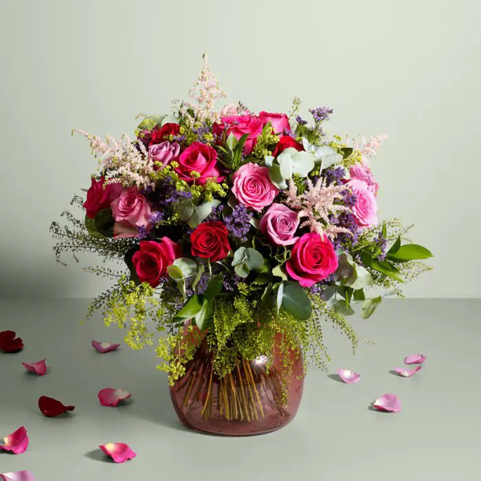 Bouquet di rose fresche