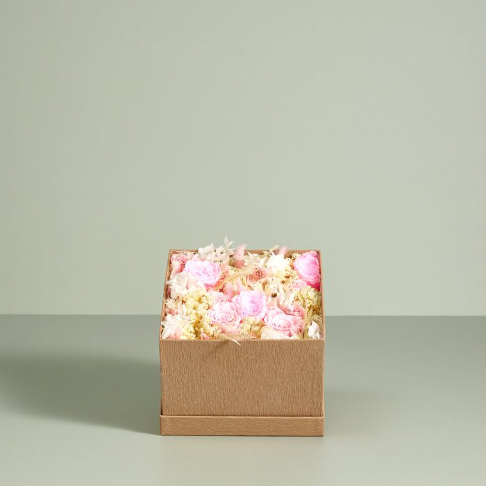 Coffret di rose stabilizzate